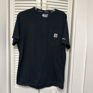 Carhartt Force Men's Black Tee with Pocket